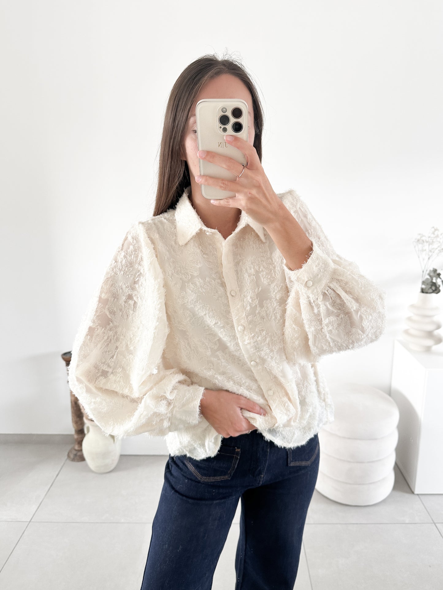 Blouse Bonnie écrue