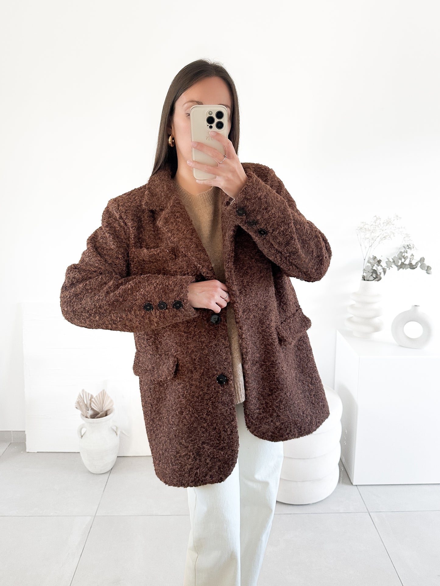 Veste Lilou marron