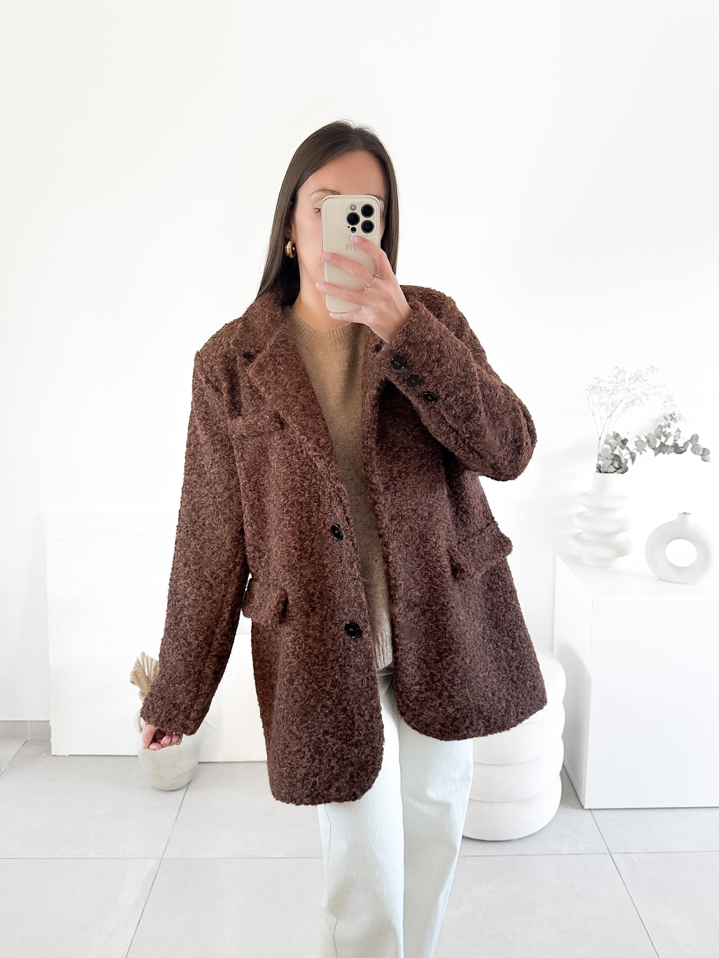 Veste Lilou marron